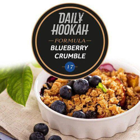 Daily Hookah Shisha Tobacco Blueberry Crumble